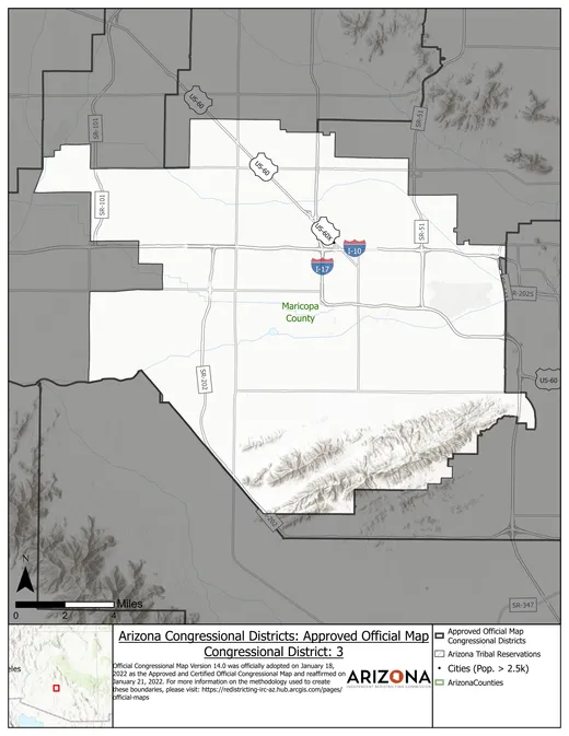 Congressional District 3 map