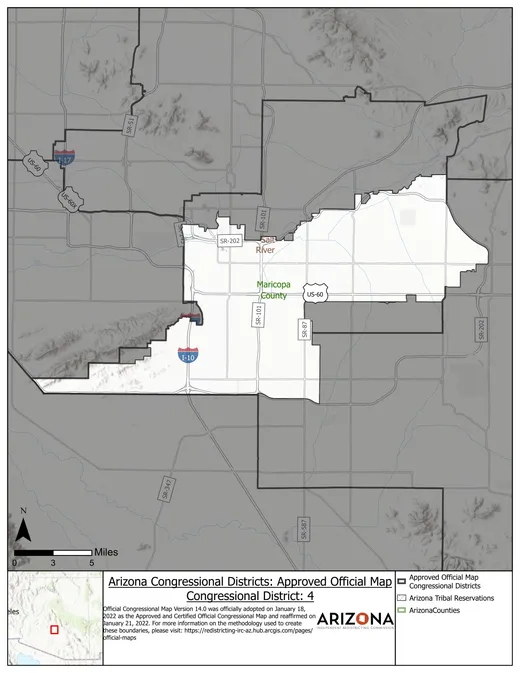 Congressional District 4 map