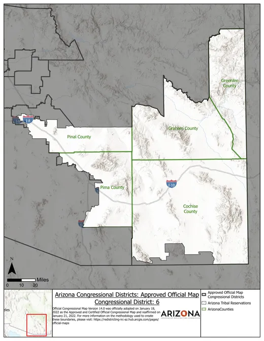 Congressional District 6 map